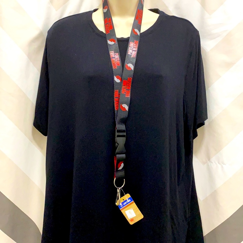 NWT NBA Portland Trailblazers Lanyard